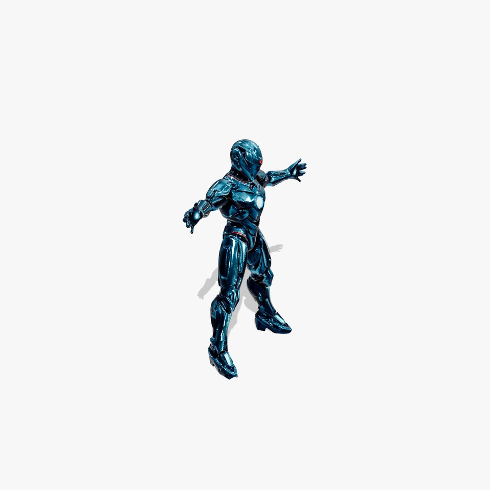 Futuristic Cyber Suit model pack